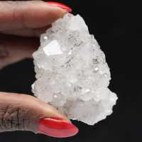 Miniature Quartz Goethite, Spécimen brut Maroc 80g