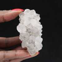 Quartz Goethite, Mini druse de collection Maroc 85g