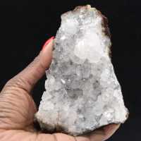 Cristaux de Quartz inclusions Goethite Maroc, Collection minérale