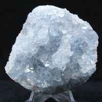 Célestine de Madagascar : Druse et Amas de Cristaux