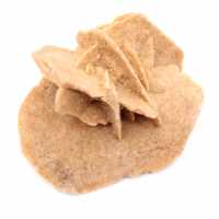 Mini Rose des sables marocaine : spécimen de gypse naturel