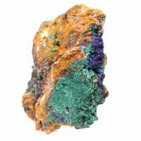 Duo Azurite Malachite naturelle