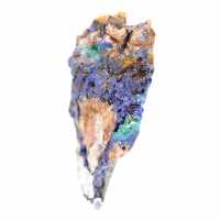 Malachite Azurite bicolore Maroc