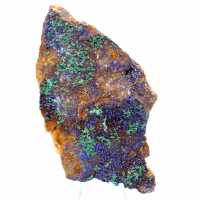 Cristaux mixtes Azurite Malachite