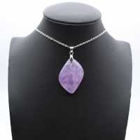 Pendentif Améthyste - Quartz Violet d'Exception