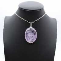 Pendentif Améthyste - Spécimen Minéral Rare