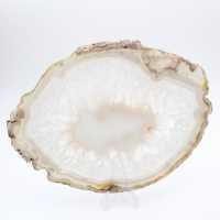 Tranche de Calcédoine rubanée