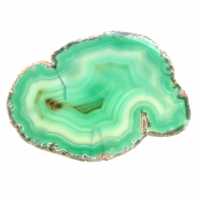 Agate du Brésil en section verte – Collection 210 g