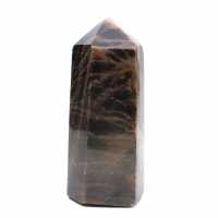 Prisme en Pierre de Lune Noire - Feldspath Microcline de Collection