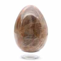 Œuf Pierre de Lune Noire 355g - Madagascar