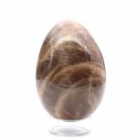 Œuf Microcline Noir 260g - Madagascar