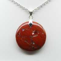 Pendentif Jaspe Rouge de Collection