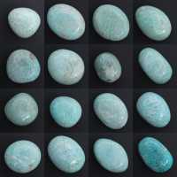 Galet en amazonite