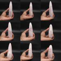 Bâton en quartz rose Bâton en quartz rose