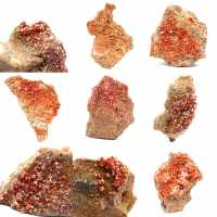 Vanadinite cristalisée