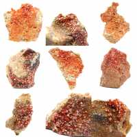 Vanadinite cristalisée