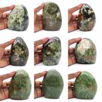 Forme libre de Chrysoprase