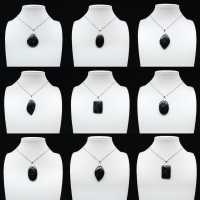 Pendentif tourmaline noire