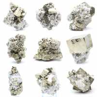 Pyrite cristallisée 