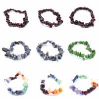 Bracelet en grenat almandin Bracelet en grenat almandin