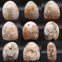 Agate fleur naturelle de décoration