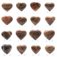 Coeur en microcline Coeur en microcline