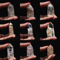 Prisme quartz à inclusion