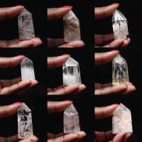 Prisme quartz à inclusion Prisme quartz à inclusion