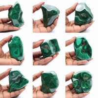 Bloc naturel de malachite