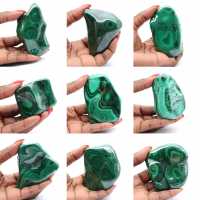 Bloc naturel de malachite