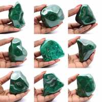 Bloc naturel de malachite