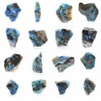 Tranche d’Azurite Malachite pour collection minérale