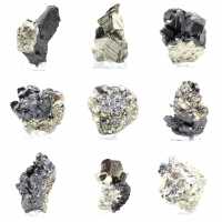 Pièce de Collection Sphalérite et Pyrite
