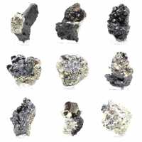 Pièce de Collection Sphalérite et Pyrite