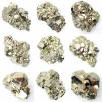 Pyrite brute du Pérou