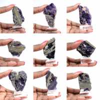 Tranche Fluorite Pyrite naturelle idéale pour collection Tranche Fluorite Pyrite naturelle idéale pour collection