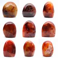 Cornaline Polie Petite Pièce - Spécimen Minéral de Décoration (Madagascar)