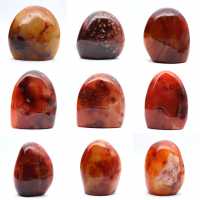 Cornaline Polie Petite Pièce - Spécimen Minéral de Décoration (Madagascar)