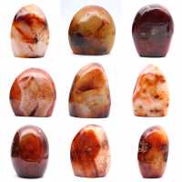 Cornaline Polie Petite Pièce - Spécimen Minéral de Décoration (Madagascar) Cornaline Polie Petite Pièce - Spécimen Minéral de Décoration (Madagascar)