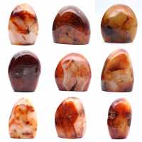 Cornaline Polie Petite Pièce - Spécimen Minéral de Décoration (Madagascar)