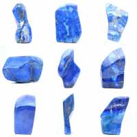 Ornement Minéral Lapis-Lazuli Afghanistan Bleu Profond