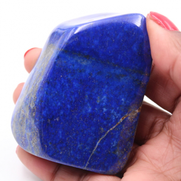 Bloc de pierre de Lapis-lazuli forme libre