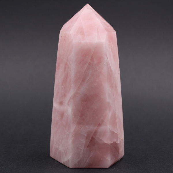 Prisme en quartz rose