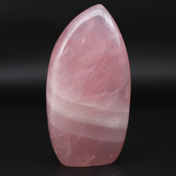 Forme libre en quartz rose