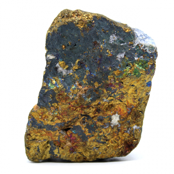 Chalcopyrite brute colorée