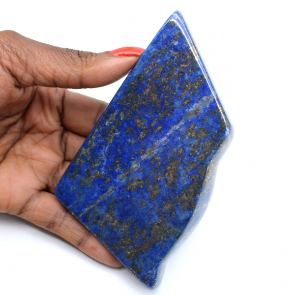 Lapis-lazuli polie pierre d’ornement