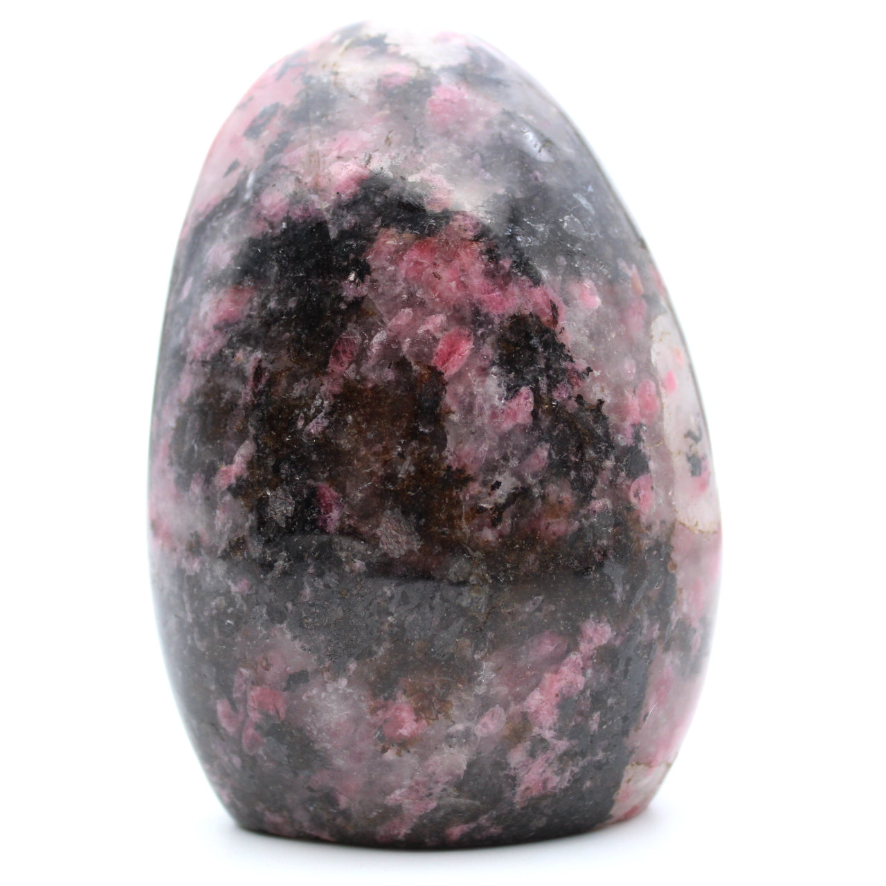 Forme libre en pierre de rhodonite