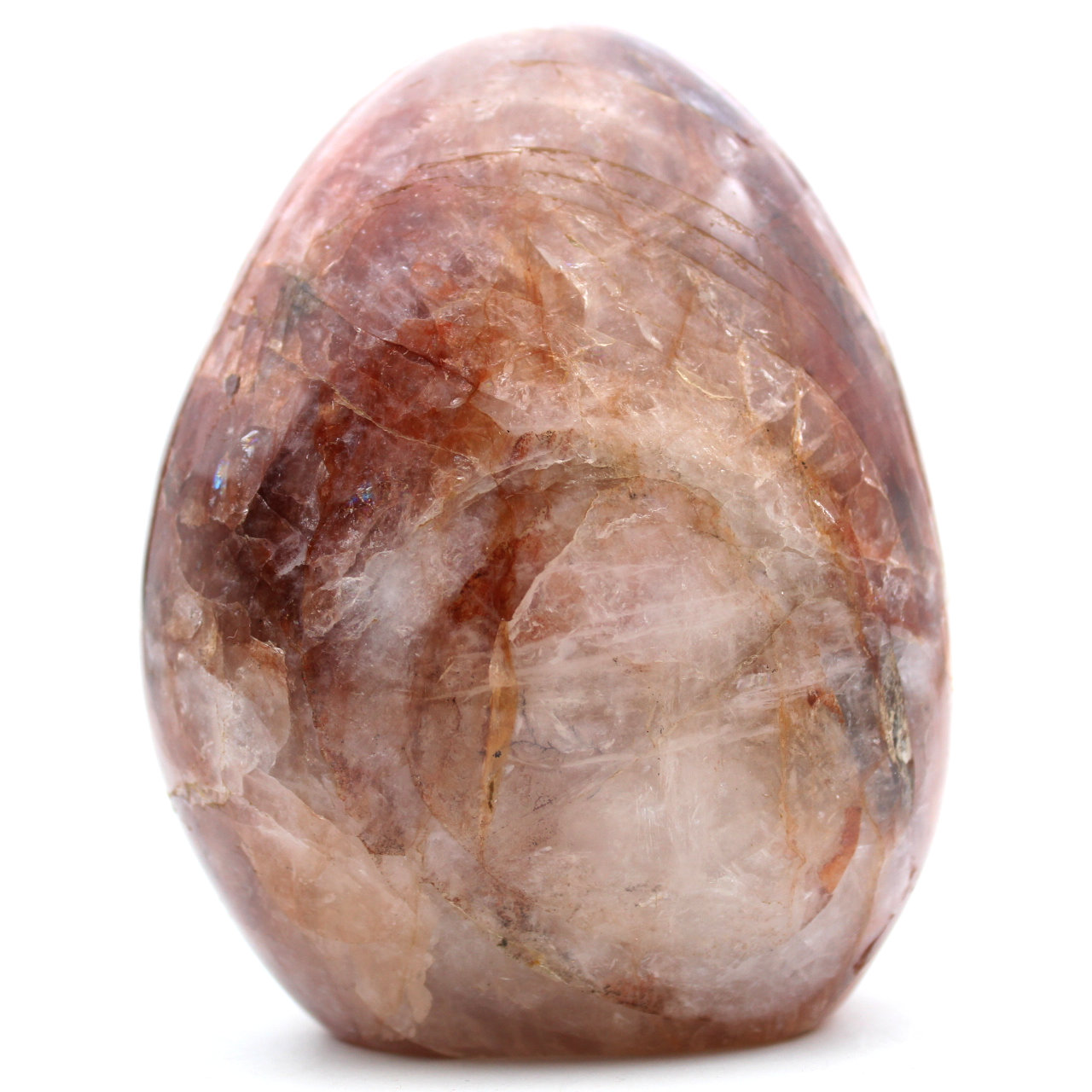 Forme libre en pierre de quartz hématoïde