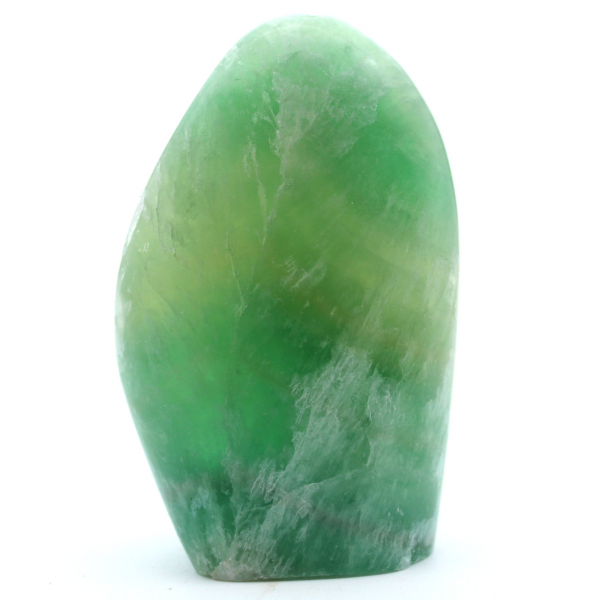 Forme libre en pierre de Fluorite verte