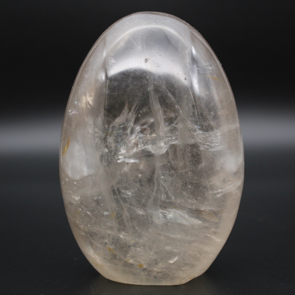 Forme libre en pierre de quartz cristal de roche